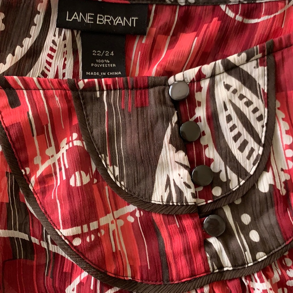 Lane Bryant Chiffon top - Picture 5 of 5